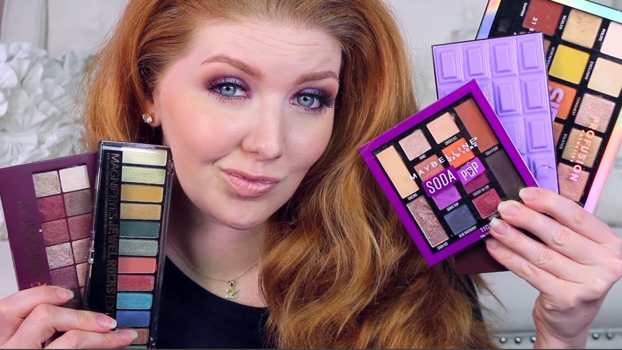 5 NEW(er) Drugstore Eyeshadow Palettes | Review, Swatches, Looks