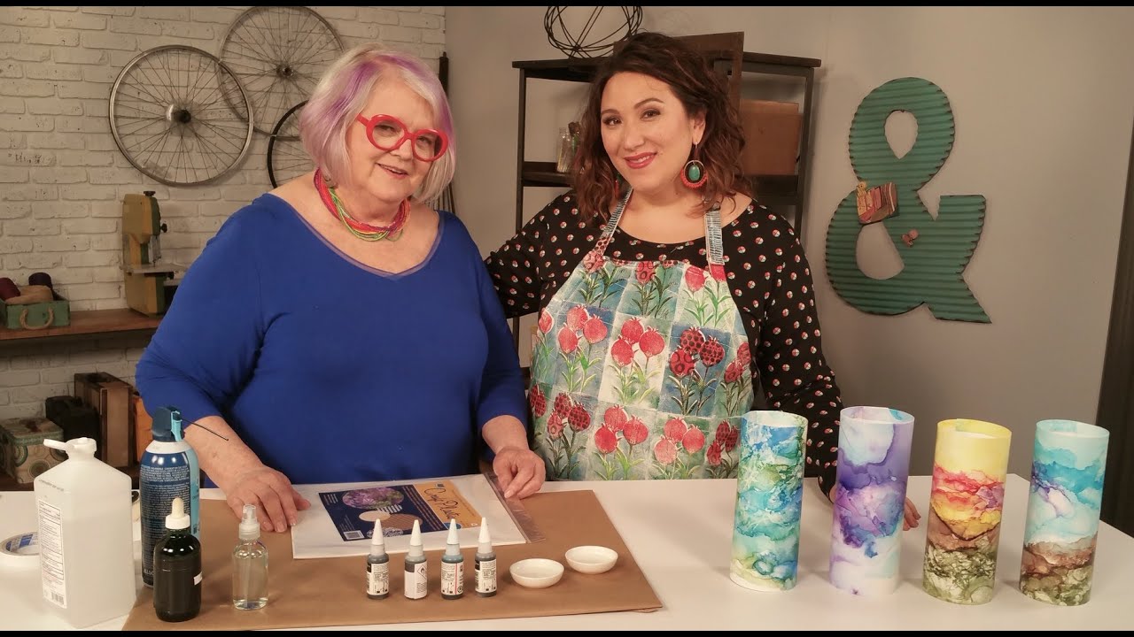 Make It Artsy - Marabu Alcohol Inks with Jacqueline Sullivan