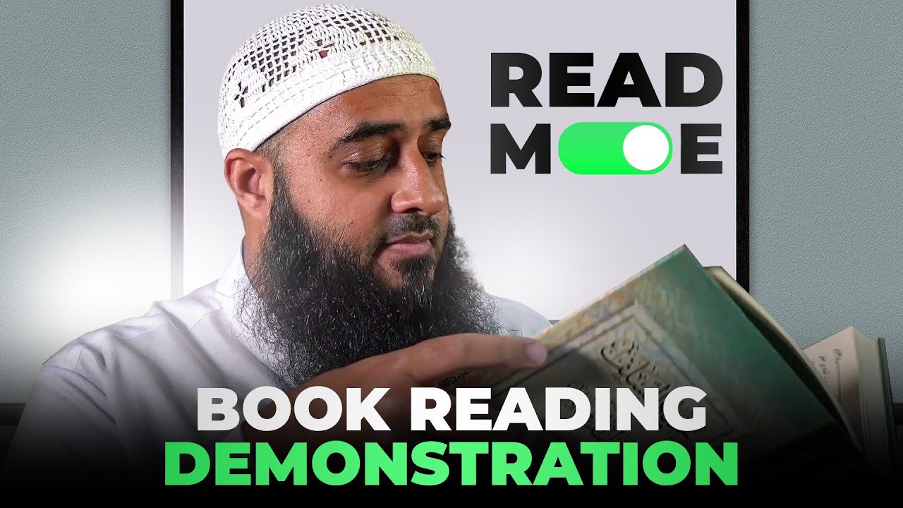 How To Read Arabic Books: Practical Demonstration