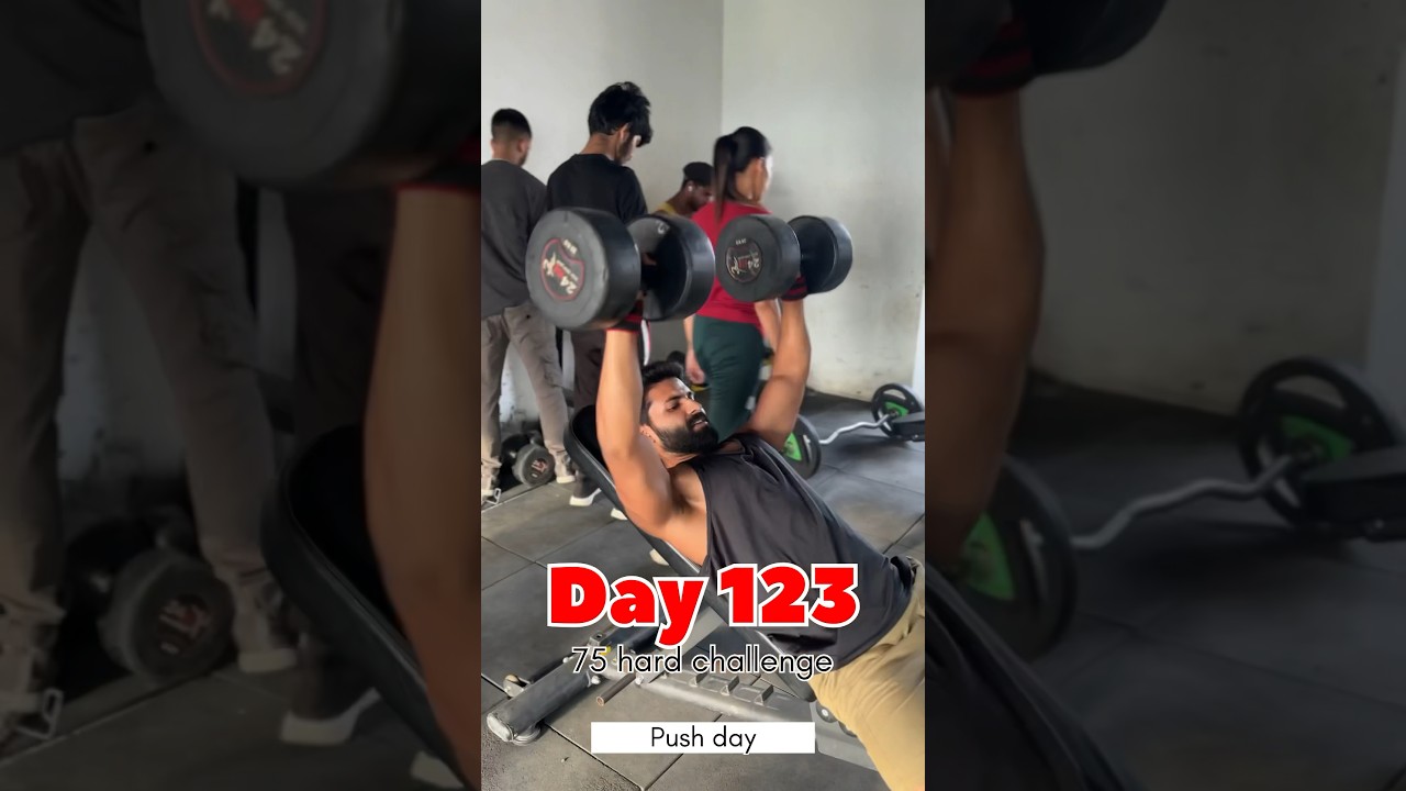 Day 123 / 75 hard challenge 