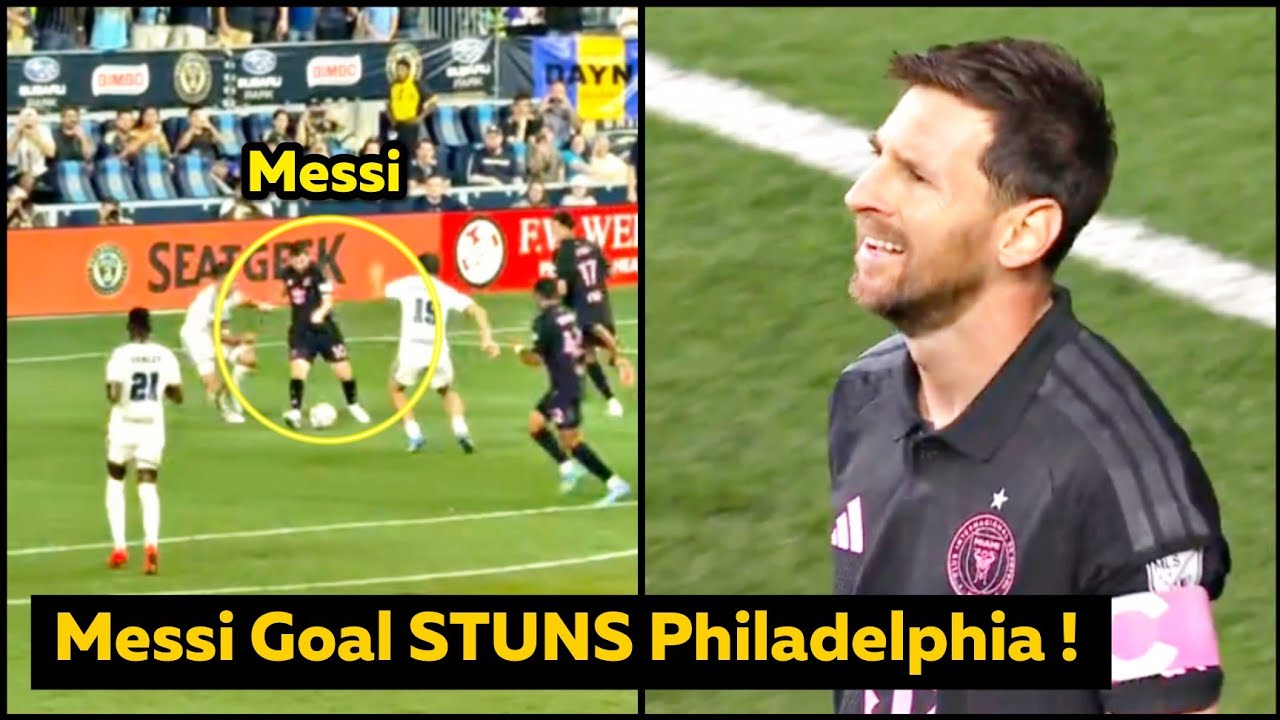 Messi STUNNING Goal and Creates Another for Inter Miami vs Philadelphia Reactions