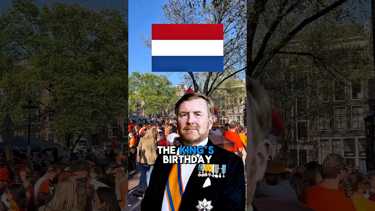 How the Netherlands Celebrates Their KINGS BIRTHDAY 👑🧡🎂