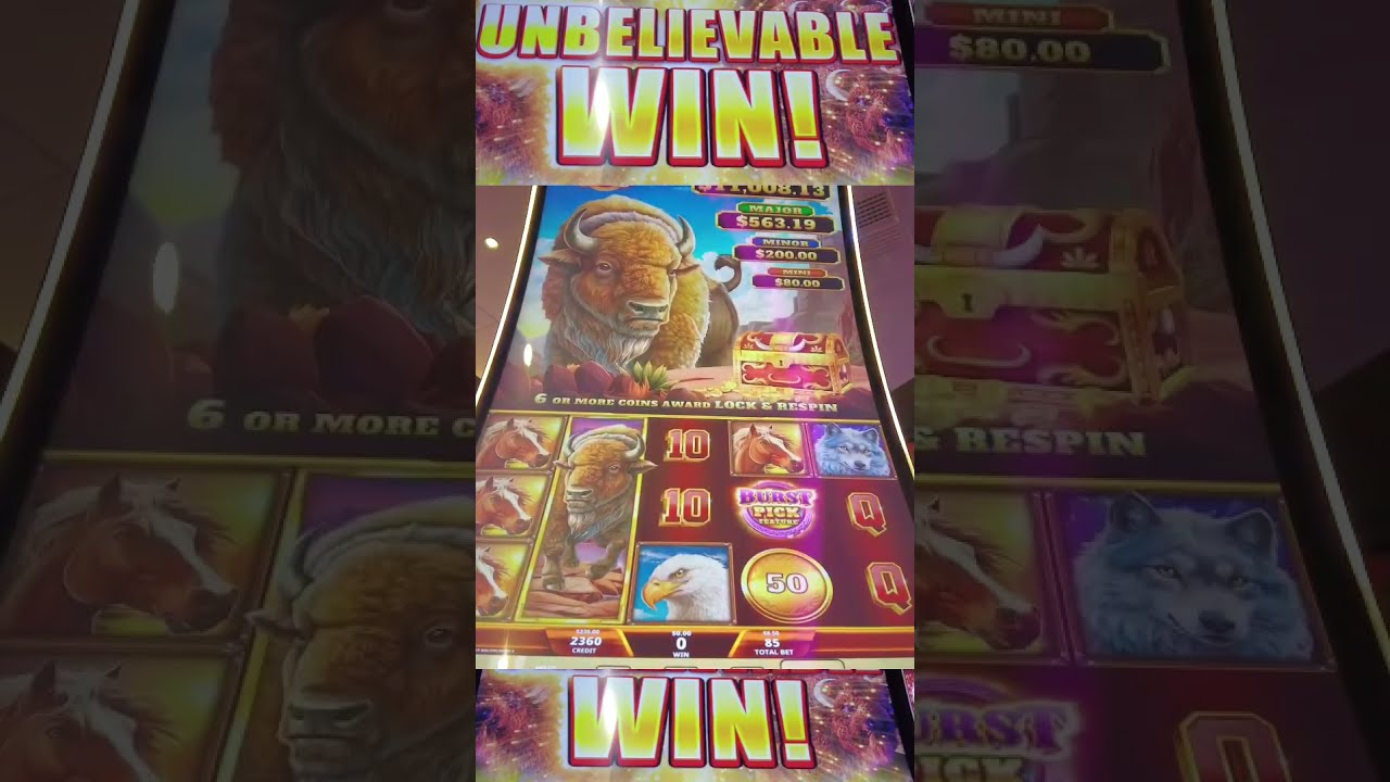 🚨🚨  BIG WIN on this new BUFFALO Slot with a WHEEL!