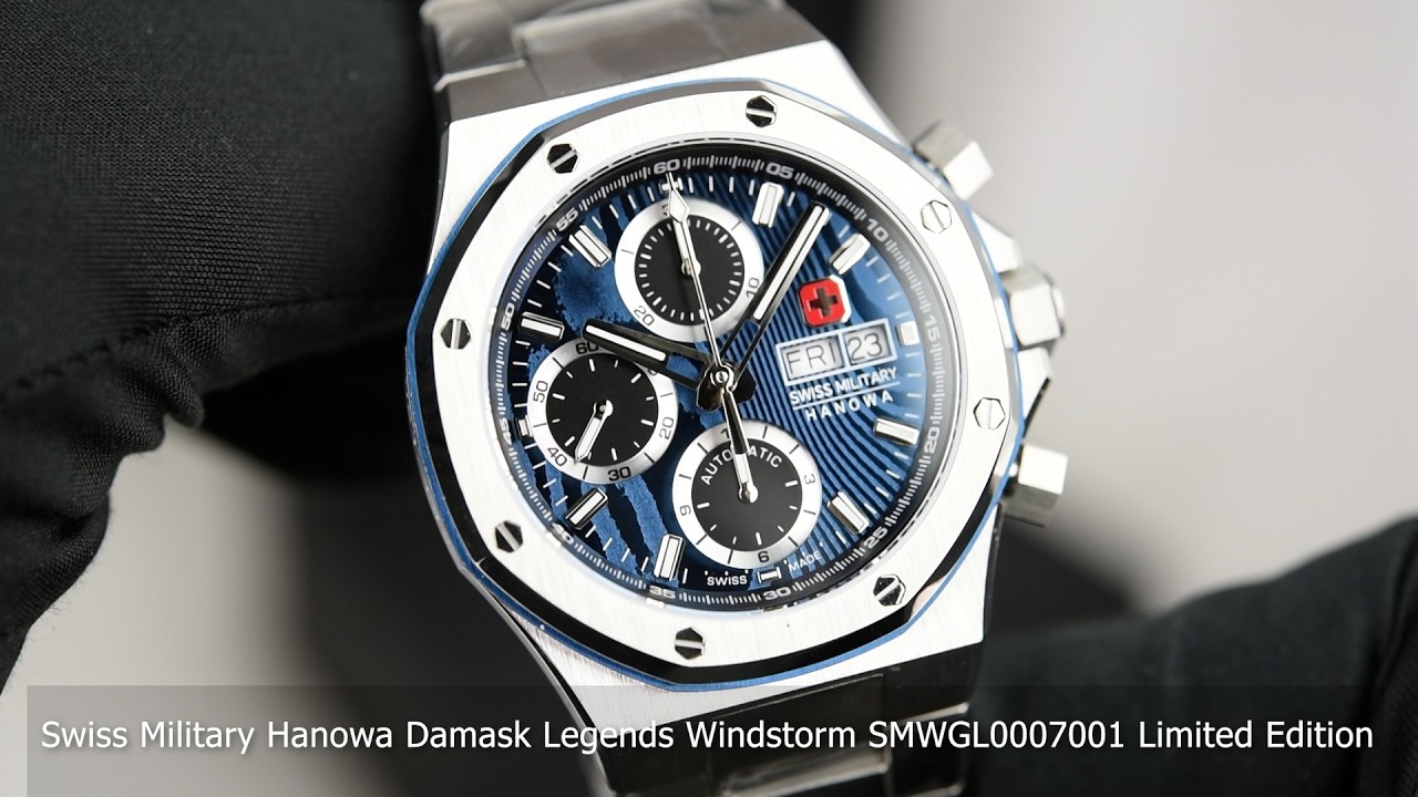Swiss Military Hanowa Damask Legends Windstorm SMWGL0007001 Limited Edition