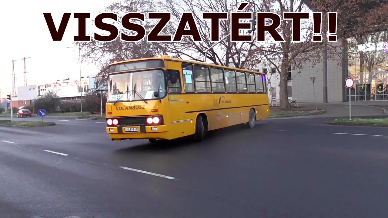 Újra IKARUS Nyíregyháza HELYI járatain. Több mint két év után újra szolgálatban. [HLF-947 & HFY-746]