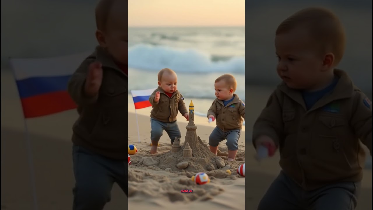 🌊👶 When World Politics Hits the Sandbox! 👶🌊  