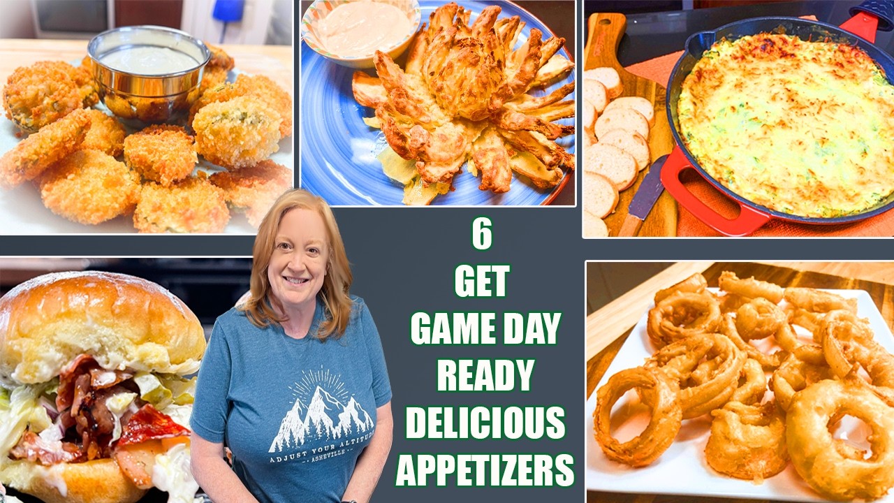 GET GAME DAY READY WITH THESE 6 DELICIOUS APPETIZERS