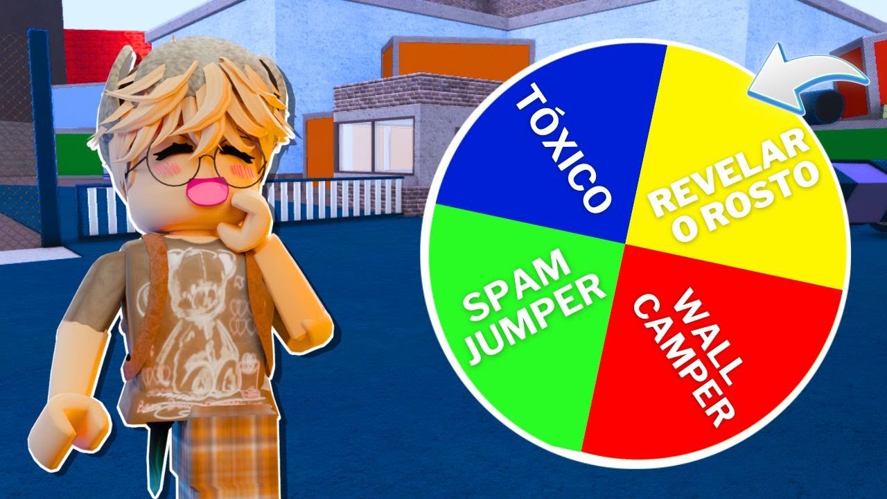 REVELEI MEU ROSTO? DESAFIO DA ROLETA NO MM2 (Murder Mystery 2)