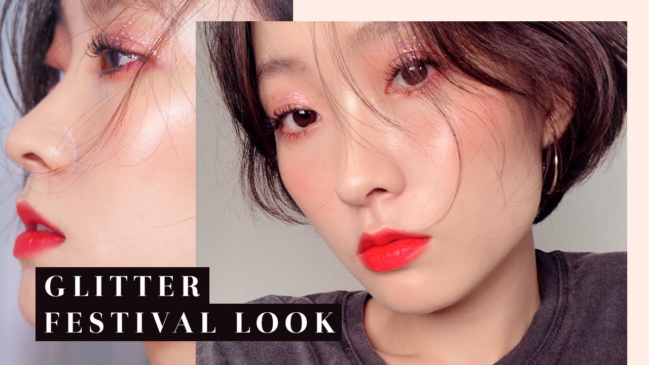 EN) 글리터 무드, 여름 페스티벌 메이크업 Summer Festival Glitter Makeup
