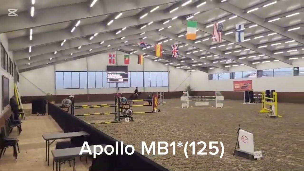 Annika Horse Eventing musik video B-stævne i spring på Riders Cup Den 16-18/1-2025