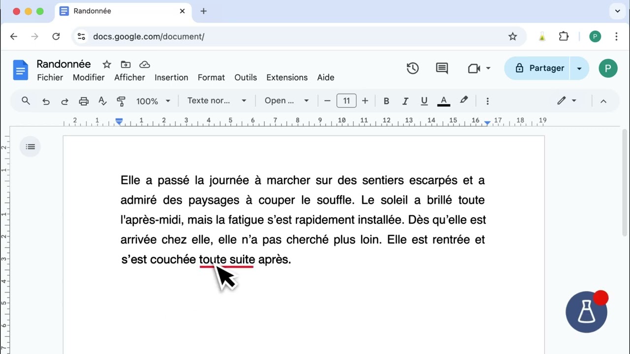 Correction Express d&rsquo;Antidote dans Chrome
