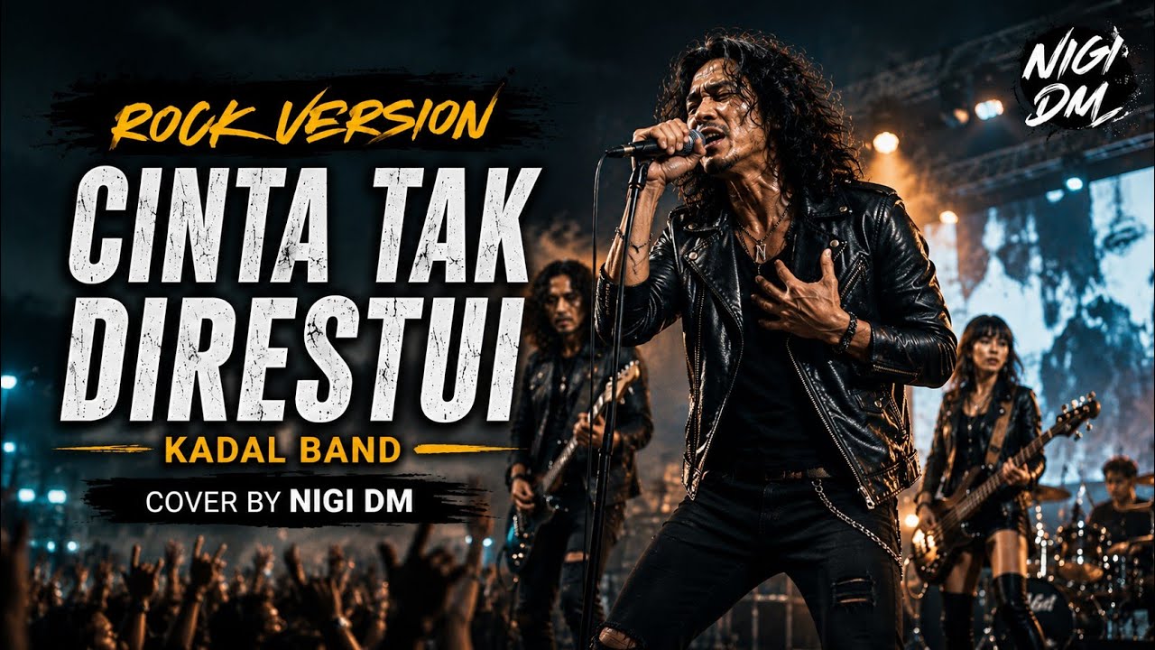 Rock Version - CINTA TAK DIRESTUI - KADAL BAND (2013) - COVER BY NIGI DMS