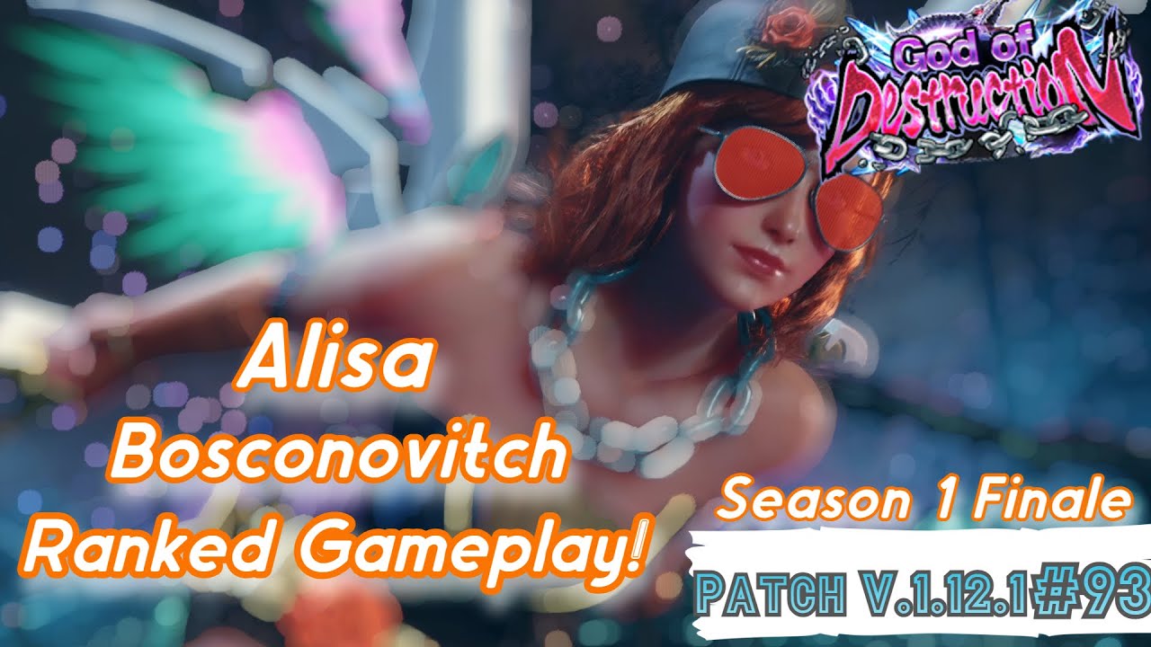 Season 1 Finale Tekken 8 Alisa Gameplay Ranked Exhibition Matches #93