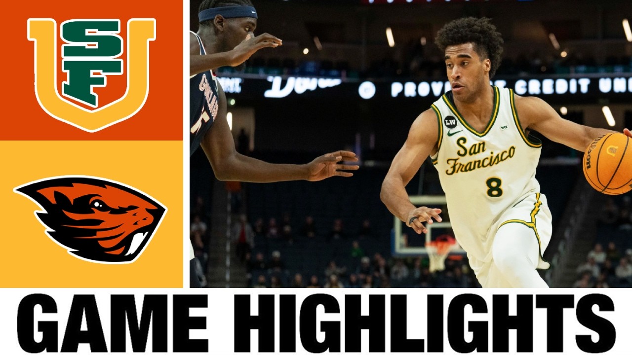 San Francisco vs Oregon State Highlights | Men's Basketball | College Basketball 2026