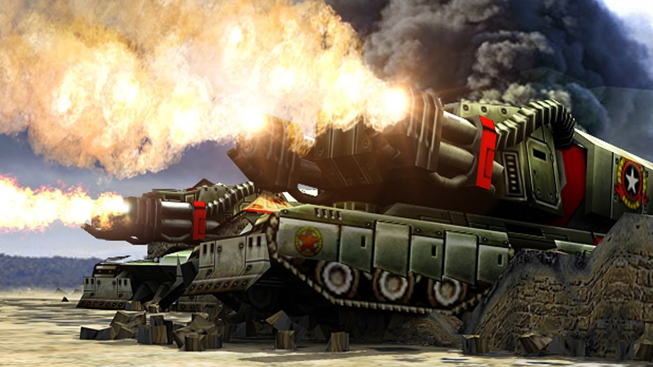 Generals Rise of the Reds. Китай против России. Огонь и радиоактивные пустоши! 1vs1 BP