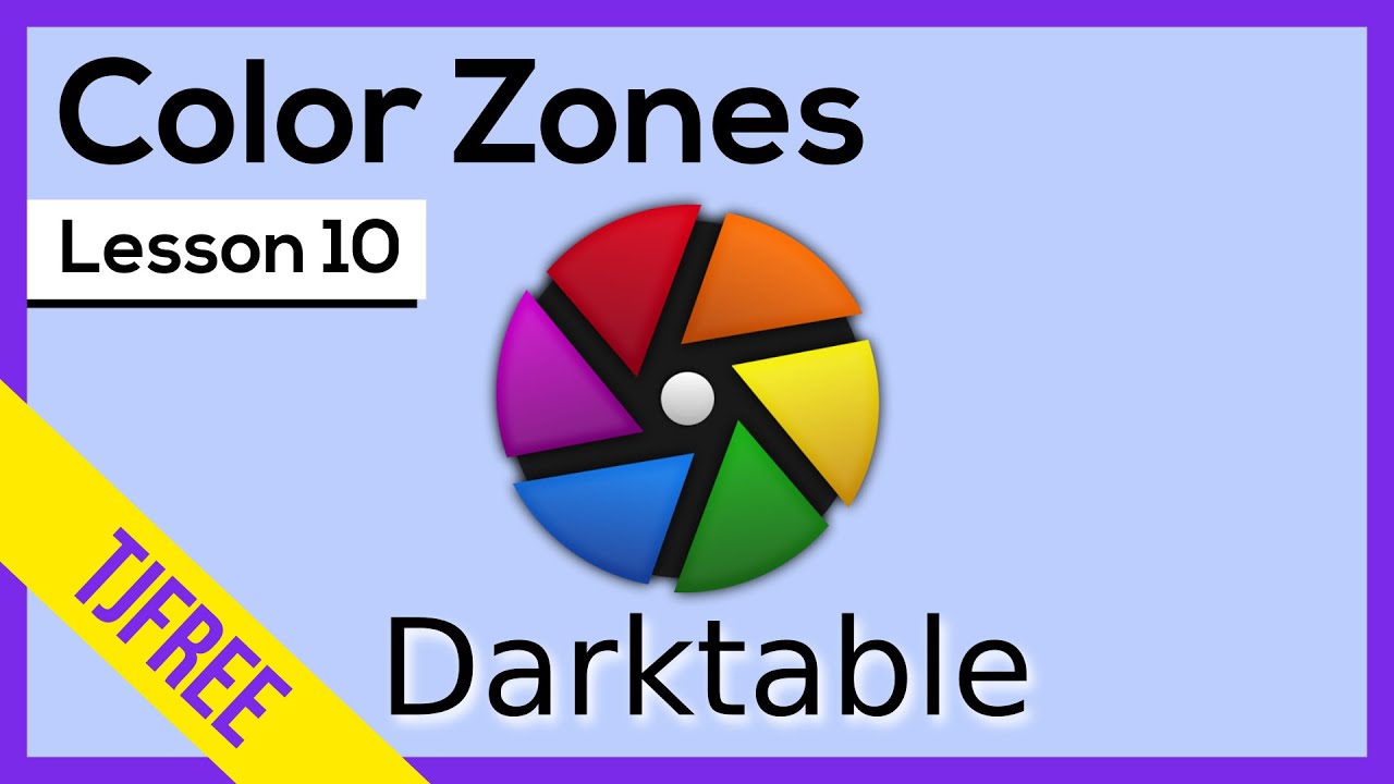Darktable Lesson 10 | Color Zones. Adjust certain colors only.