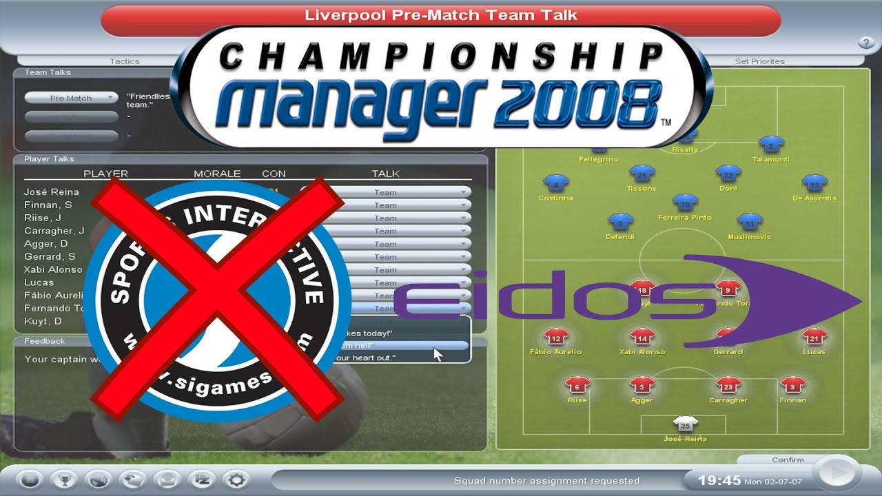Championship Manager 2008 PL - Co stało się z Championship Managerem po rozstaniu z SI?