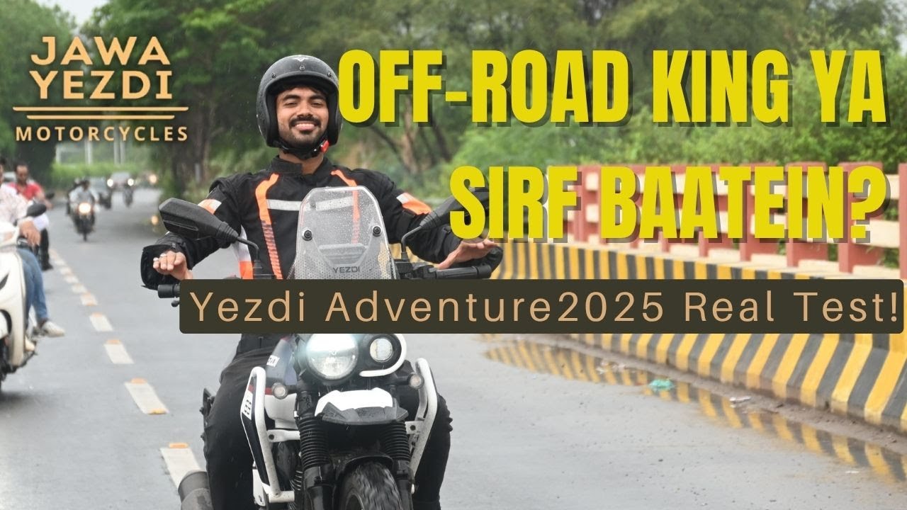 🔥 Yezdi Adventure 2025 Real Review – OFF-ROAD KING? Full Test Ride Experience!