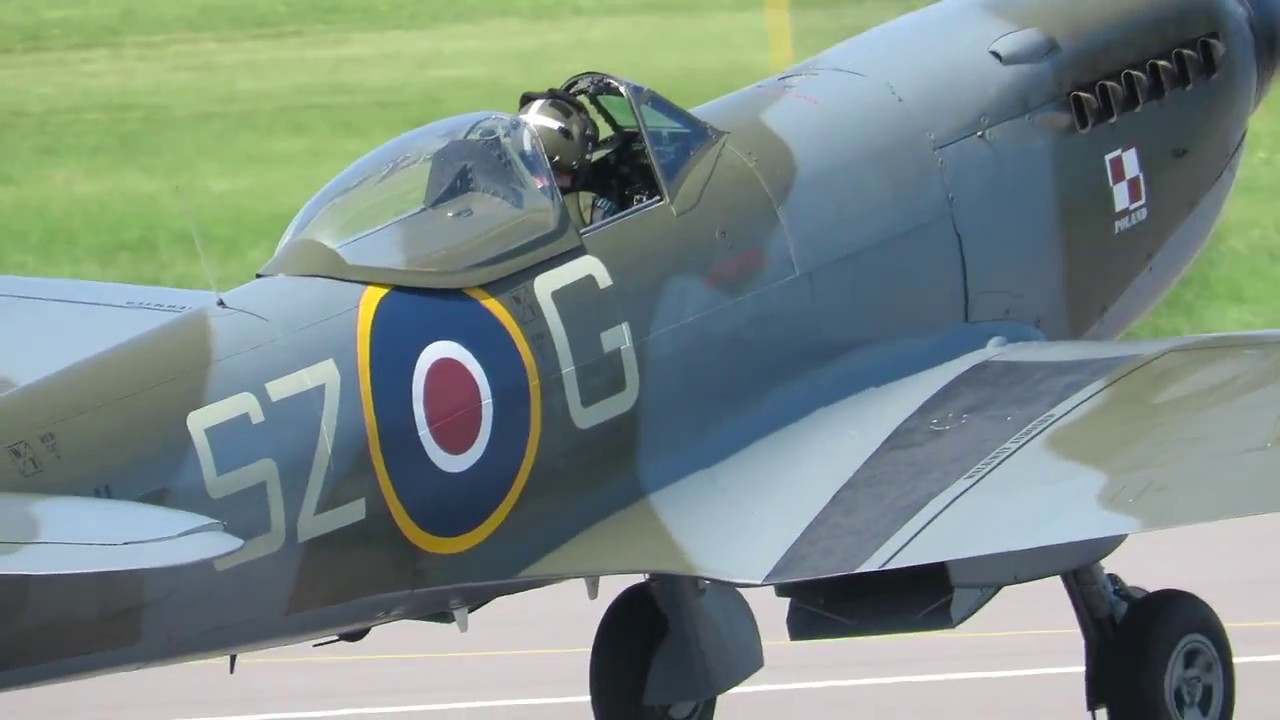 BBMF Spitfire Mk XVI TE311 in the TD240 SZ-G colours
