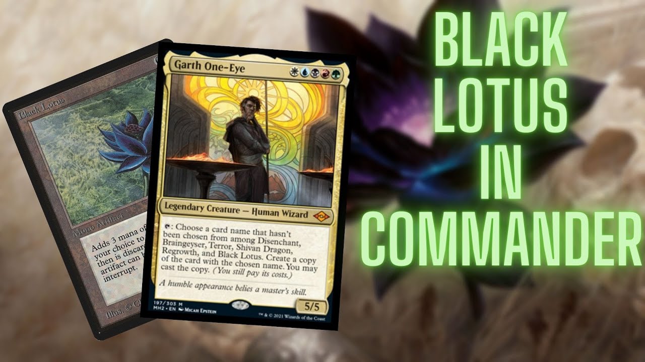 Garth One-Eye cedh card review new commander with five colors from Modern Horizons 2