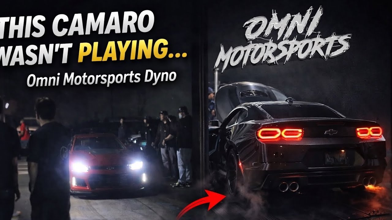Camaro Dyno Pull at Omni Motorsports… This Camaro Sounded INSANE!!!!