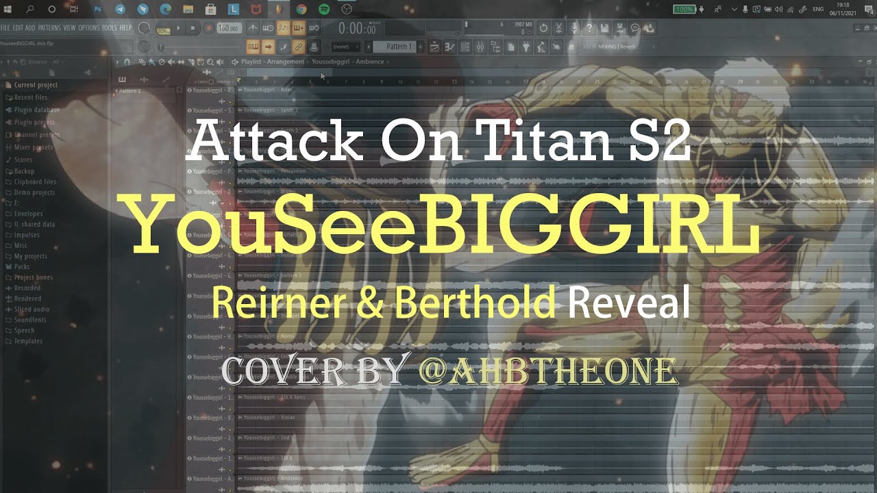 YouseeBIGGIRL - Attack On Titan S2 Reiner & Berthold Reveal OST | Epic cover by @ahbtheone