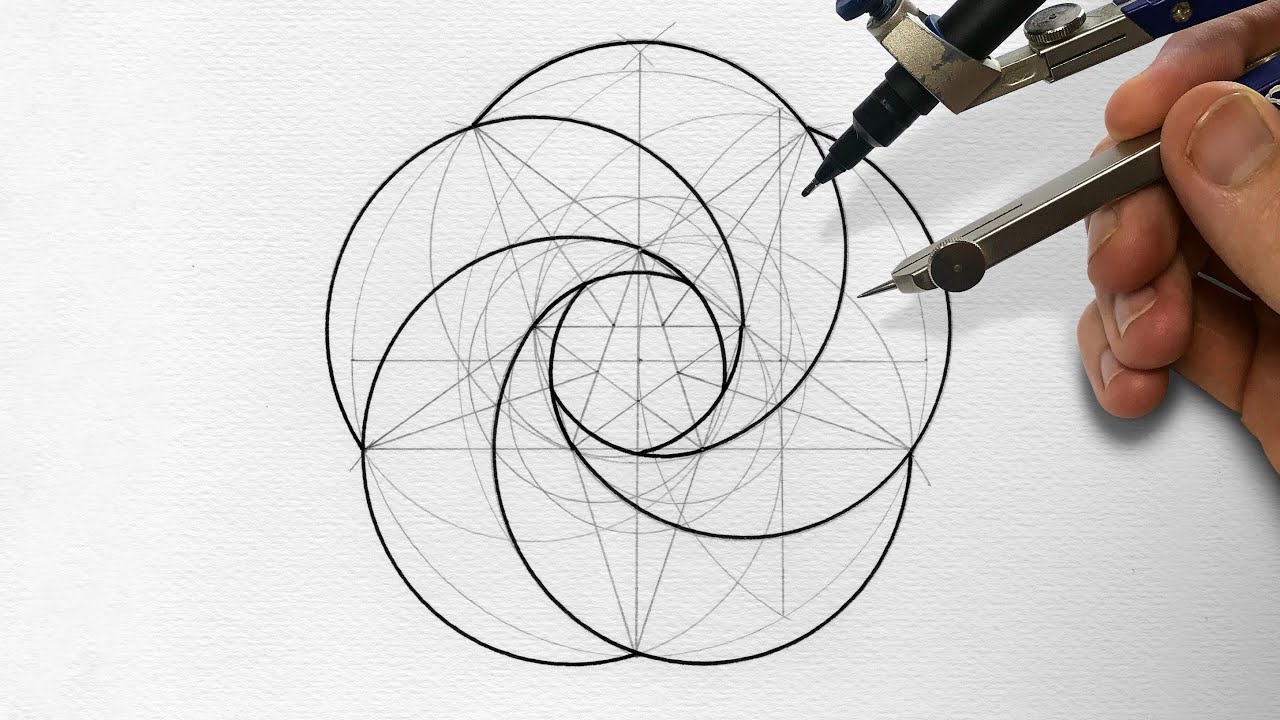 Zen Geometry Study 037 (Пентаграмма) ⭑ ASMR