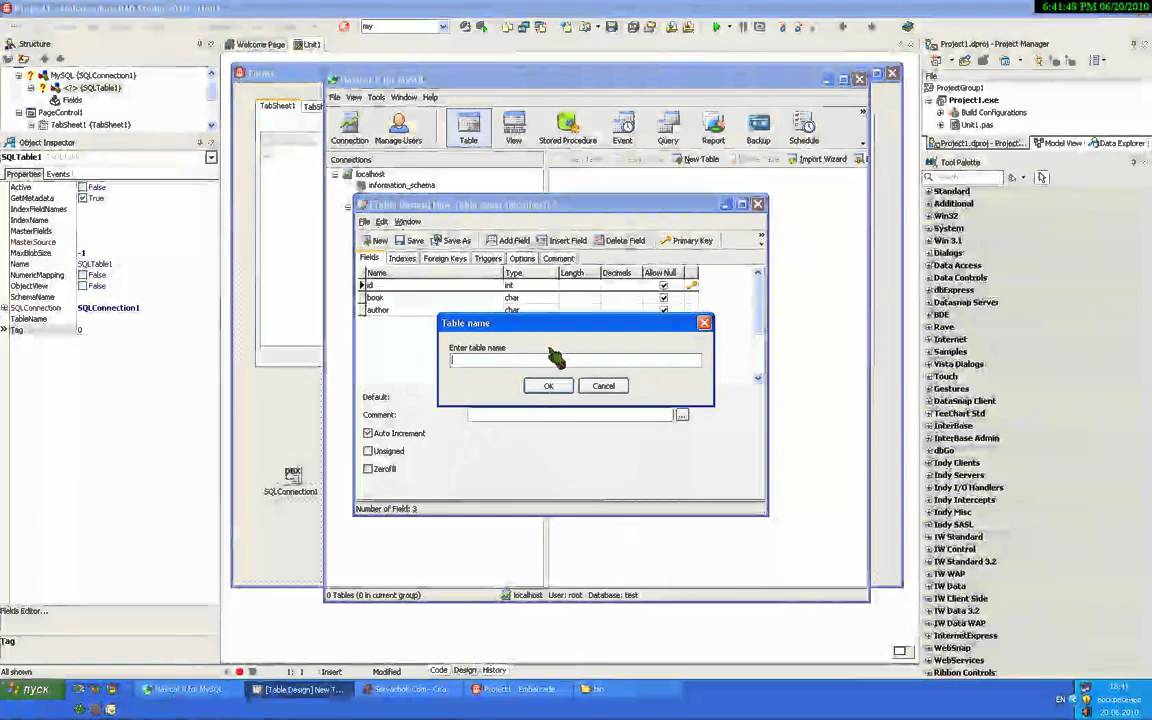 Delphi + MySQL + SQLConnection