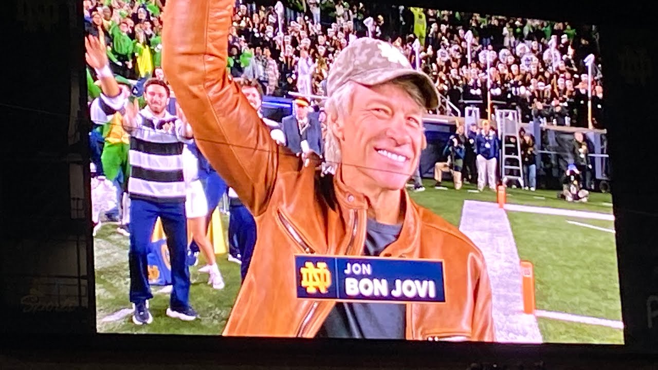 Notre Dame Marching Band - Halftime Performance [feat. Bon Jon Jovi] (vs. Florida State - 11/9/2024)