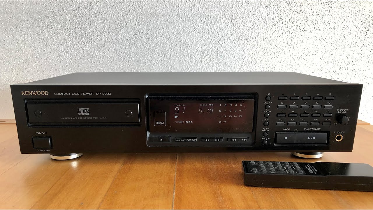 Kenwood DP-3020 CD Player Refurbished