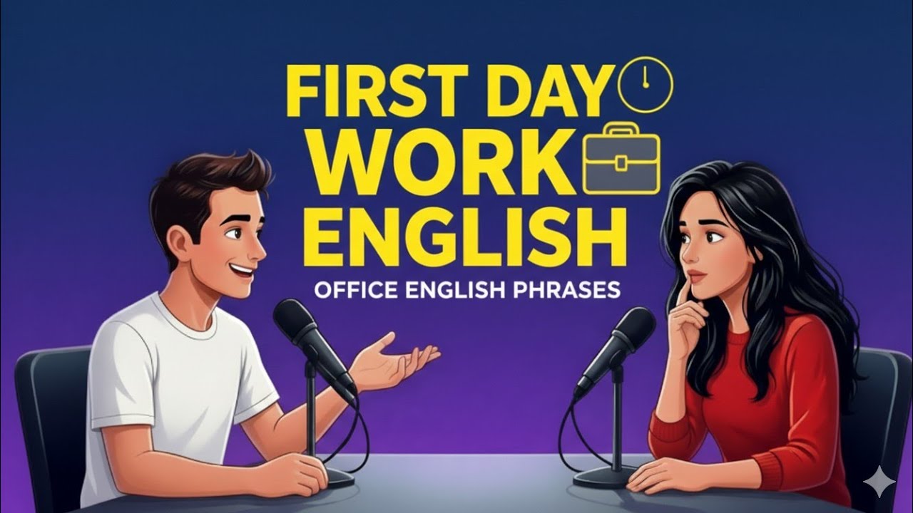 English for Your First Day at Work | Easy Office Conversation