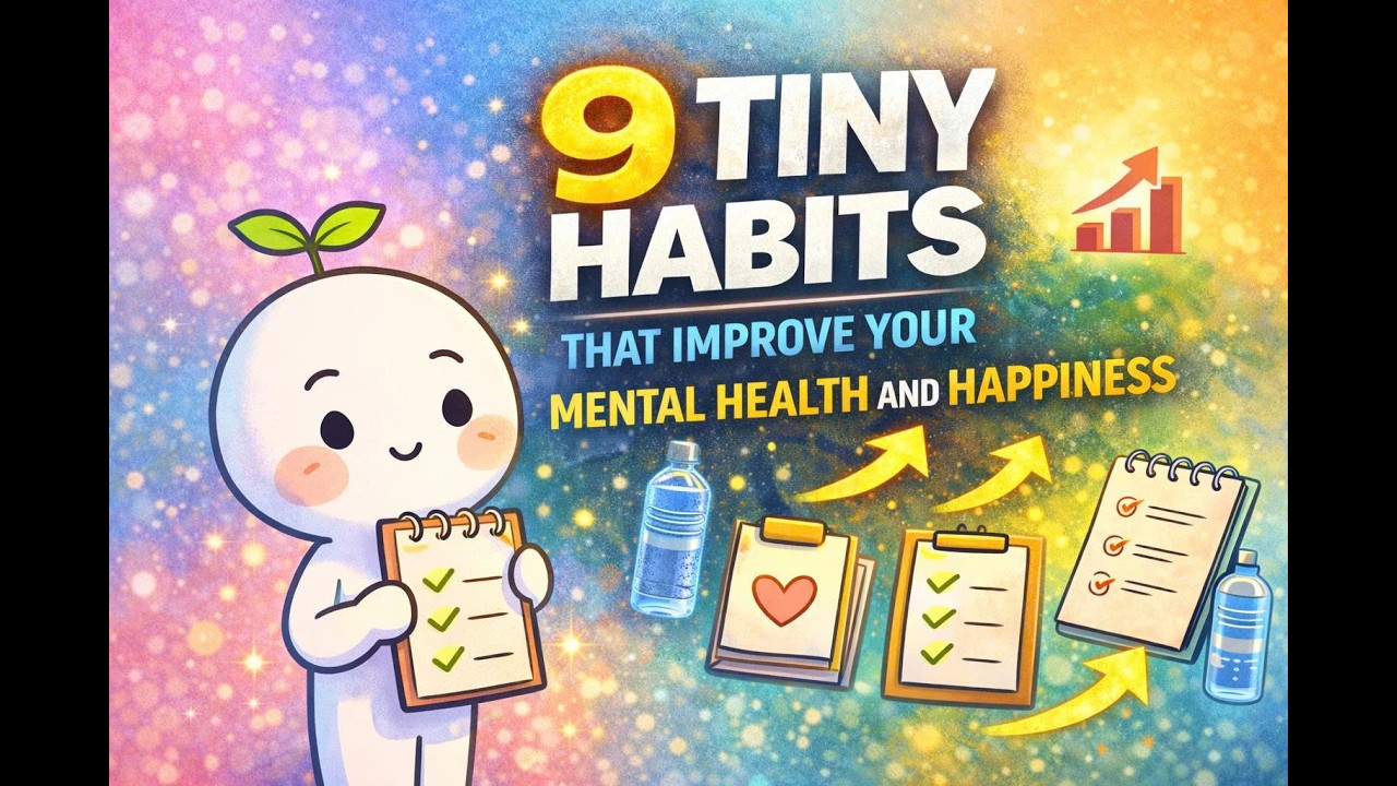 9 Tiny Habits That Improve Your Mental Health and Happiness
