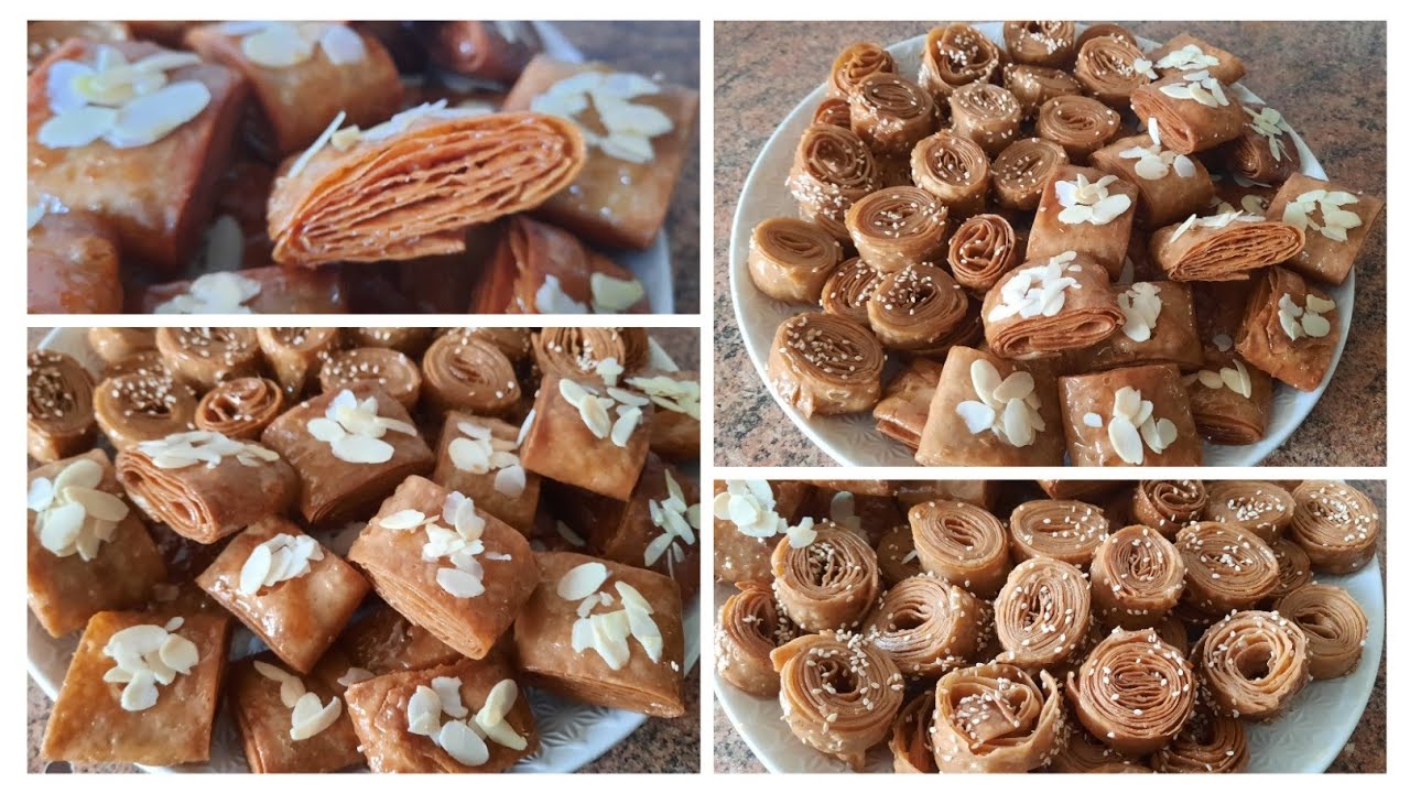 dulces de miel marroquís/receta fácil y económica/receta de ramadán.