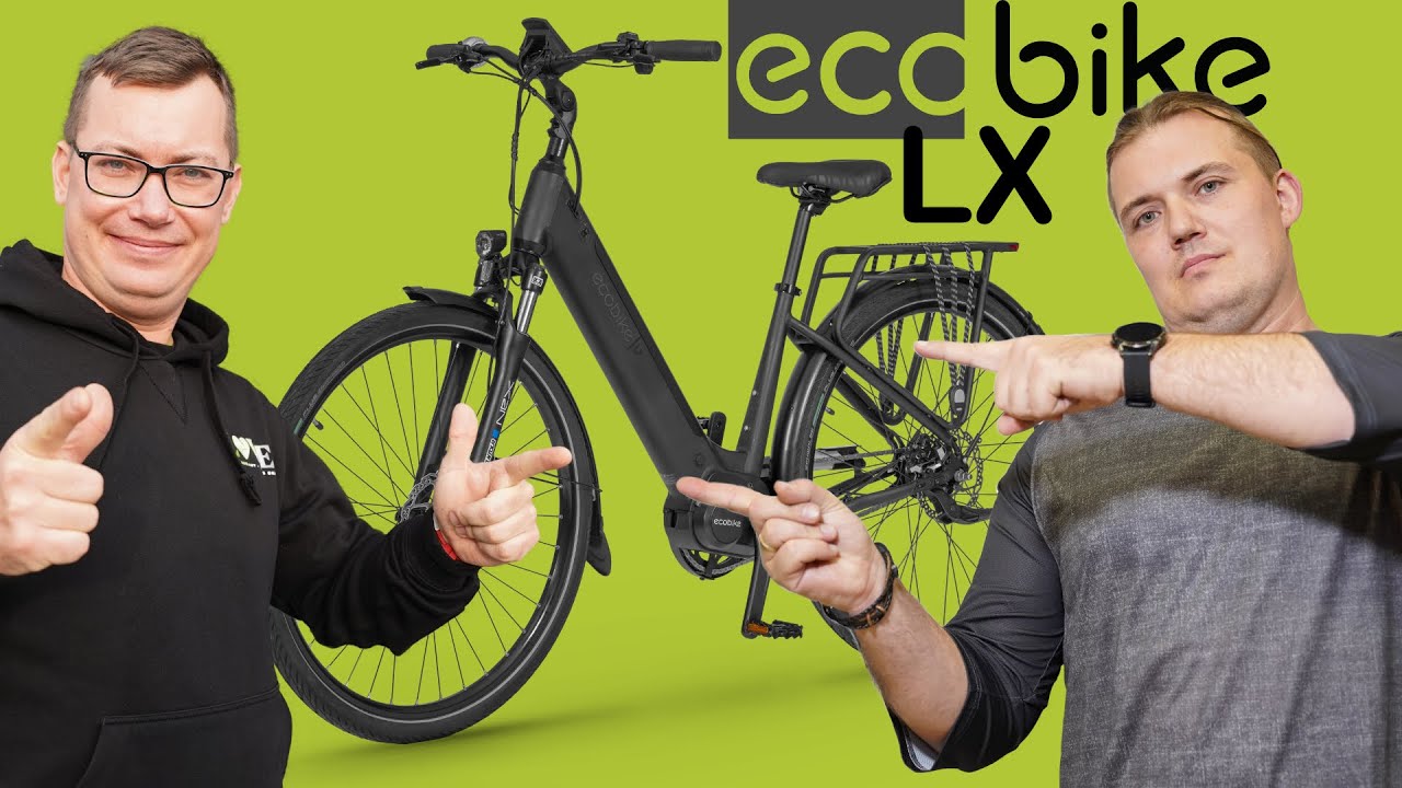 Miejski e-rower z charakterem i mocą! - Ecobike LX