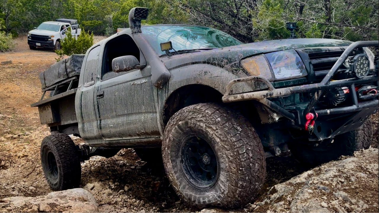 Epic Day Off-roading in Texas! | 1st Gen Tacoma offroad #texas #offroading