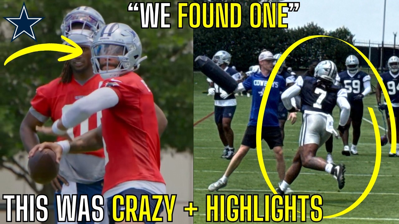 The Dallas Cowboys MINICAMP Highlights Are Looking ABSURD... | Rashan Gary, Malachi Lawrence |