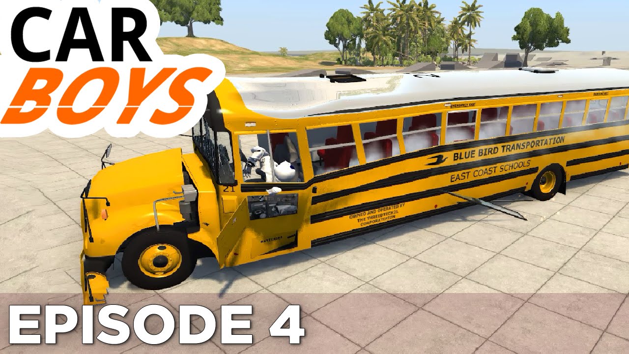 Nick and Griffin's School Bus Rescue — CAR BOYS, Episode 4