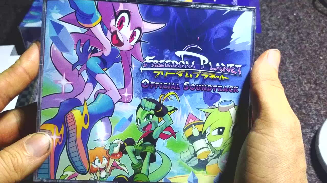 Freedom Planet LRG Deluxe unboxing! Part 1