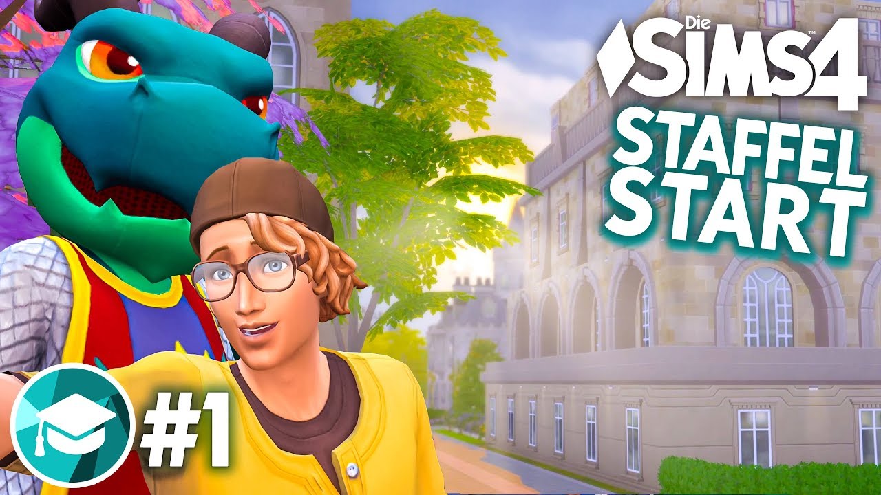 Start ins STUDIUM! 👨‍🎓 Let's Play Die Sims 4 An die Uni Erweiterungspack #1 (deutsch)