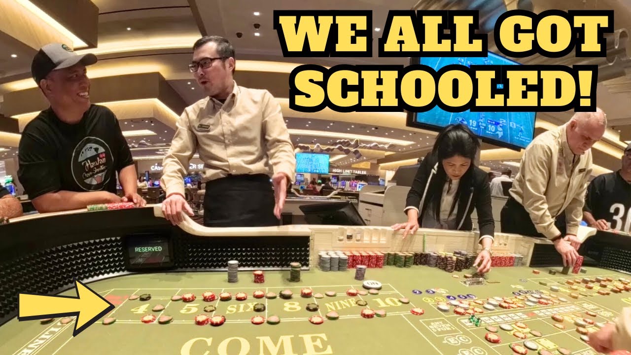 DEALER PRESSED HIS BETS HIGHER than all of  US on this MONSTER ROLL!