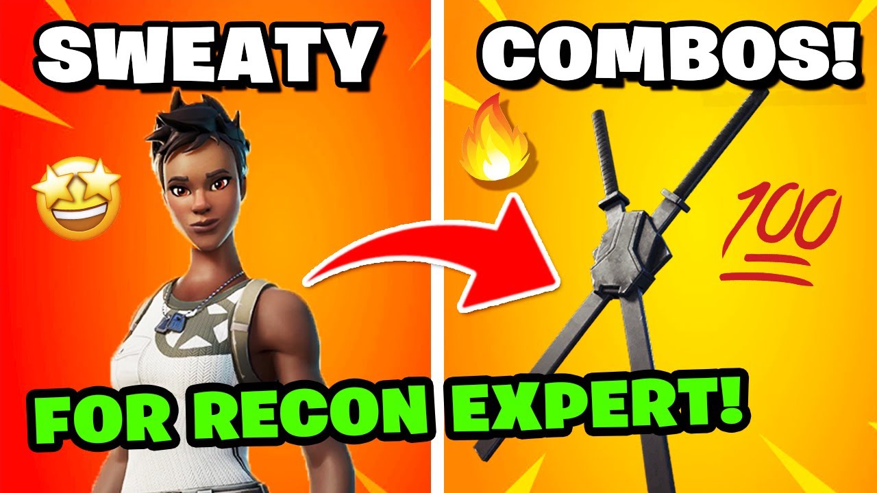 Recon Expert Best Combos + Gameplay You MUST TRY THESE! | Fortnite Recon Expert Combos