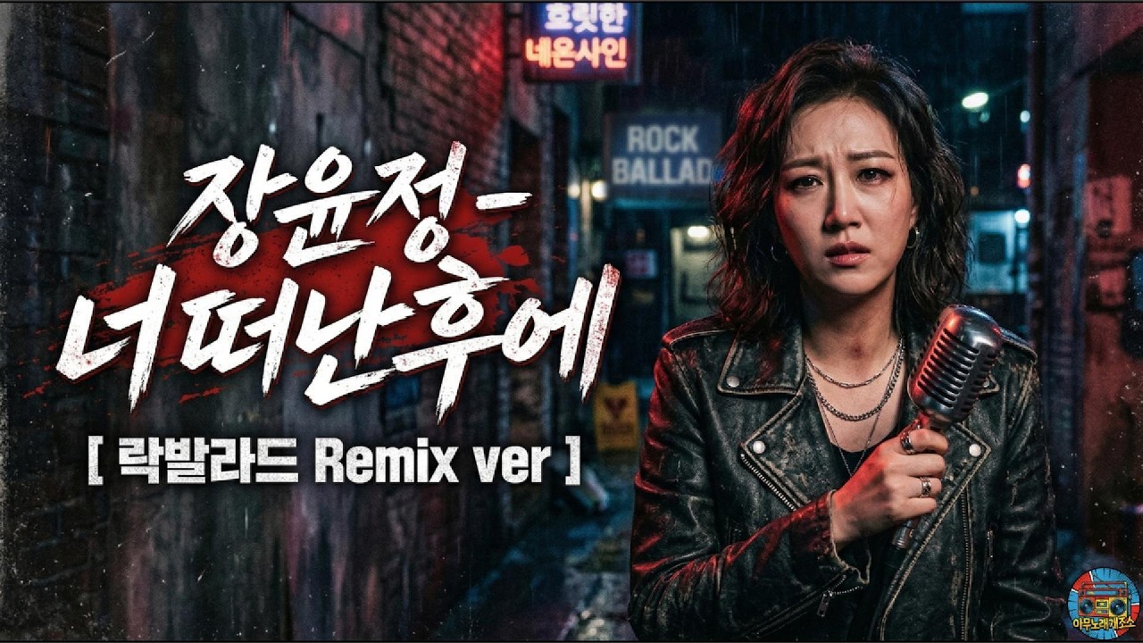 장윤정 – 너떠난후에 [ 락발라드 Cover ]