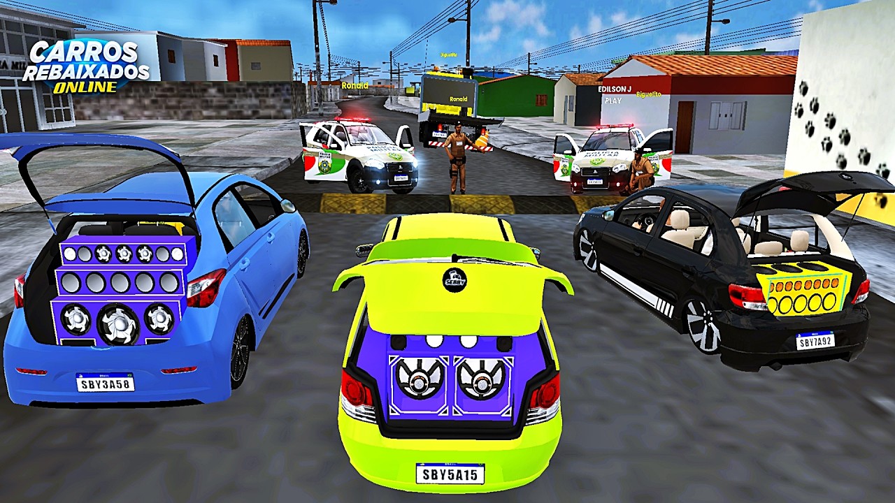CARROS REBAIXADOS ONLINE | TRAVEI NA LOMBADA DA BLITZ DE PALIO REBAIXADO