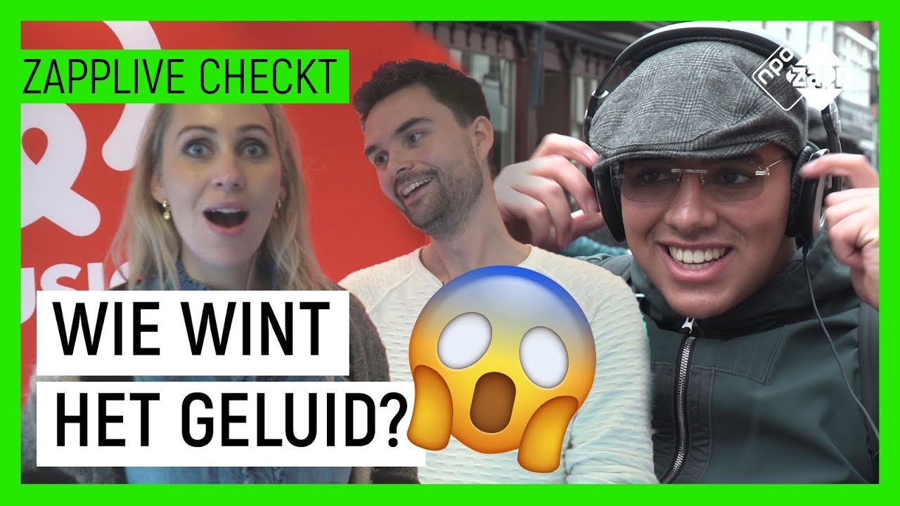 WIE BEDENKT 'HET GELUID' VAN QMUSIC? | Zapplive Checkt | NPO Zapp