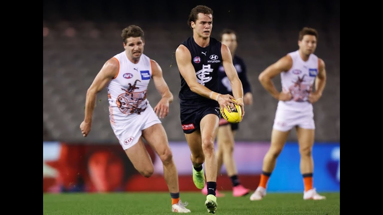 Brodie Kemp - Round 23 2021 Highlights - Carlton Blues vs GWS Giants