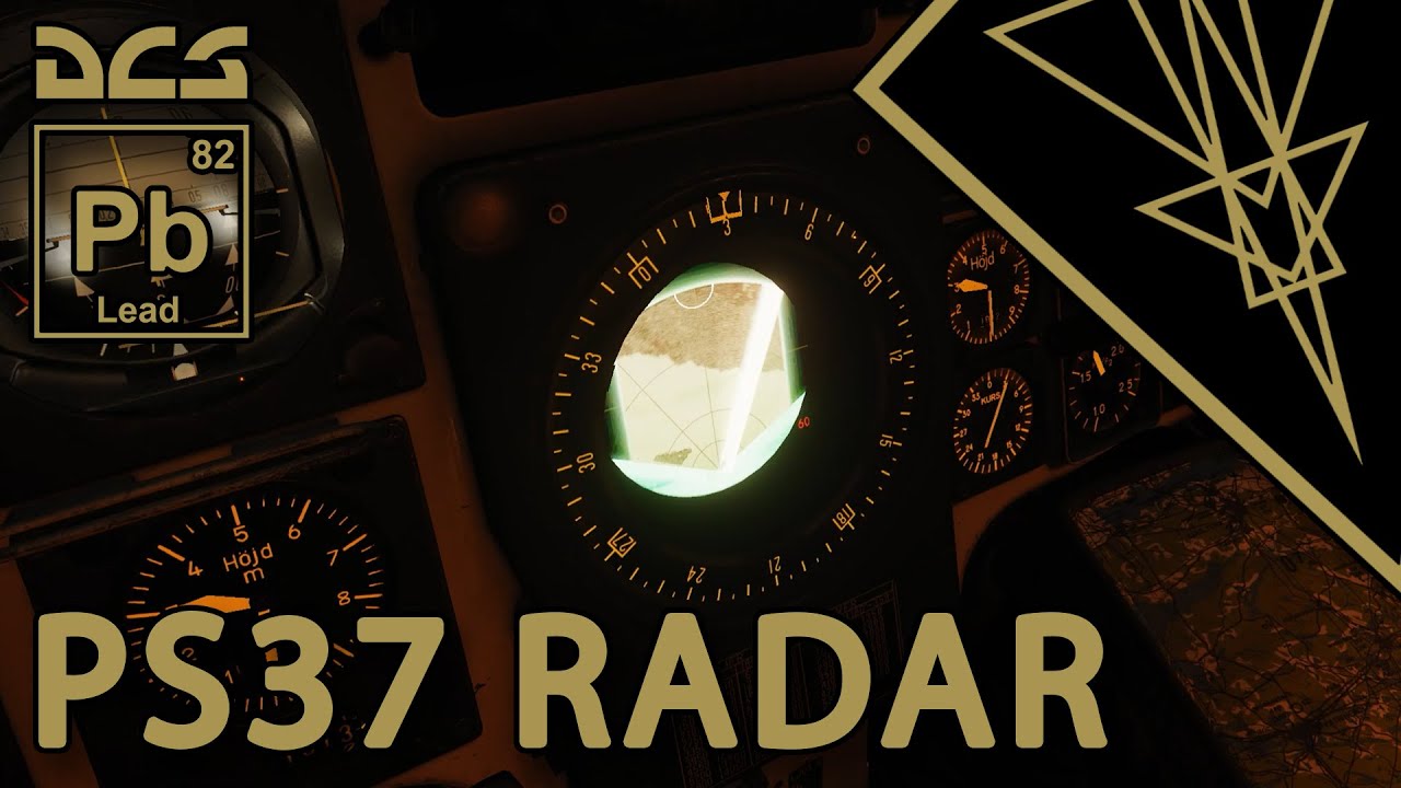 AJS-37 Viggen PS-37A Radar Tutorial | DCS | 2023