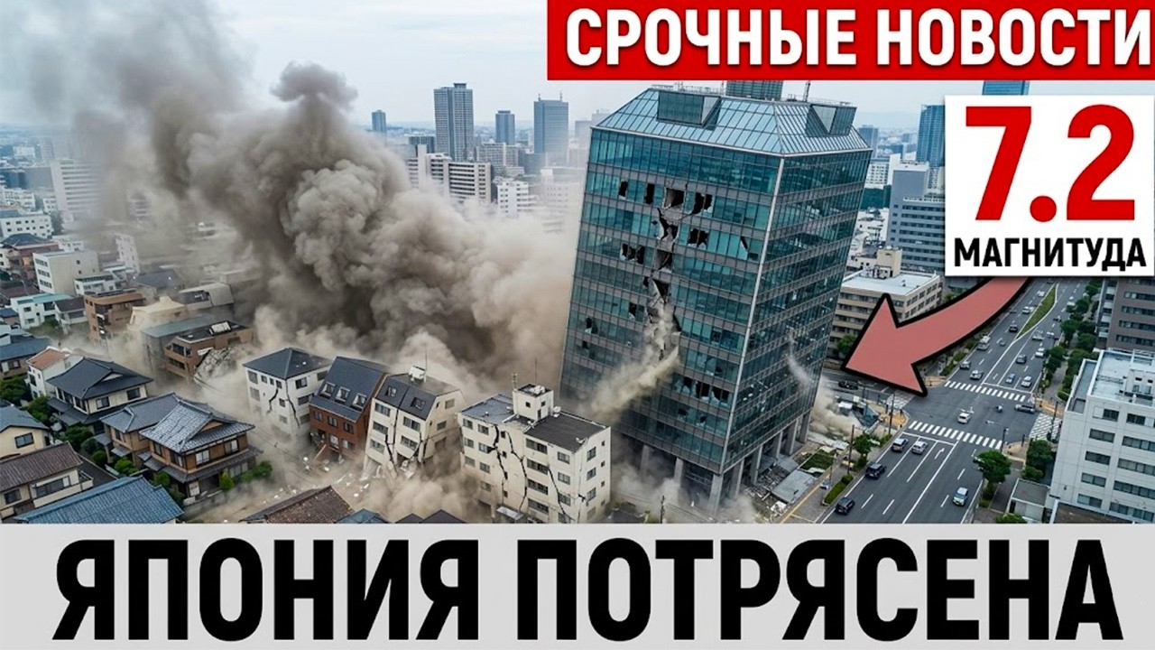 ШОК: В Японии произошло МОЩНОЕ землетрясение, ТАИНСТВЕННЫЙ сигнал напугал ученых!