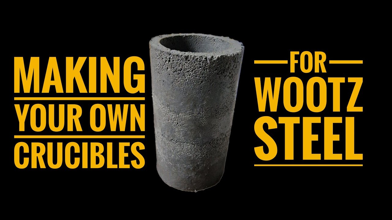 Making crucibles for Wootz steel #wootz #steel #damascus #ancient