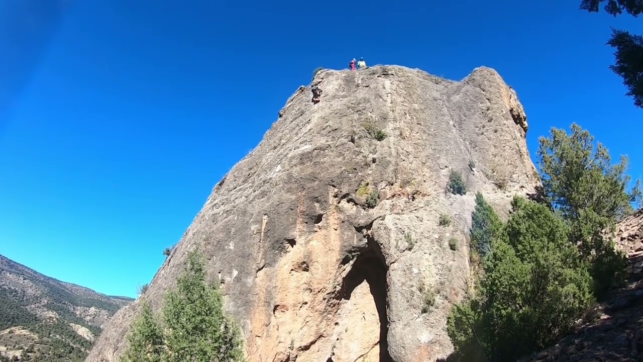 Via ferrate Agujas de las Alhambras K4 Profile climb Spain, Nov 2025