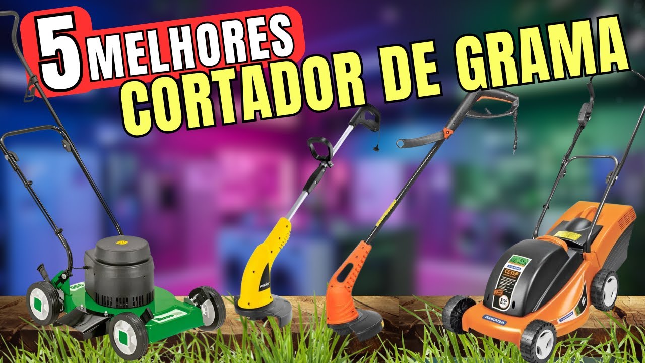 TOP 5 Melhores Cortador de Grama/ Aparador de Grama Em 2026!